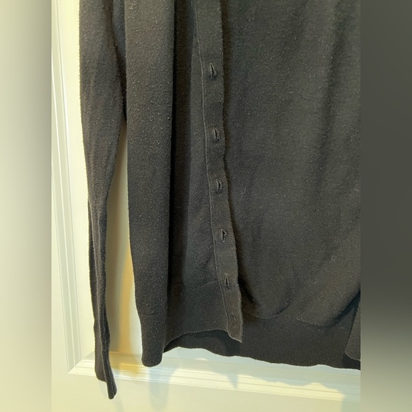 Ann Taylor Loft Black Long Sleeve Cardigan Size Small - Picture 8 of 10